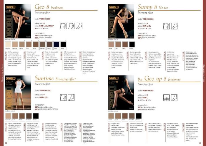 Oroblu Oroblu-basic 2012 Catalog-20  Basic 2012 Catalog | Pantyhose Library